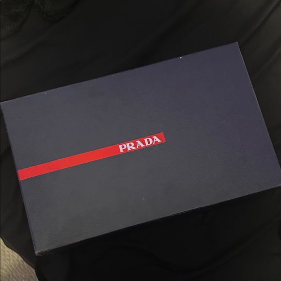 Prada Black Box with Red Accent